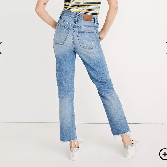 Madewell Classic Straight Jean Step Hem Edition - Picture 4 of 9